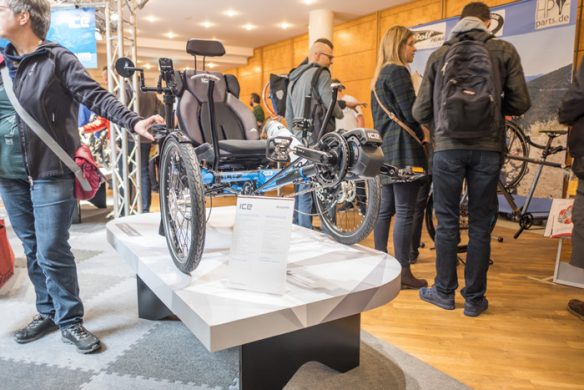 Spezialradmesse 2019 in Germersheim - ICE Trikes Adventure mit Shimano Steps E6100